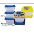 6pcs microwavable food container